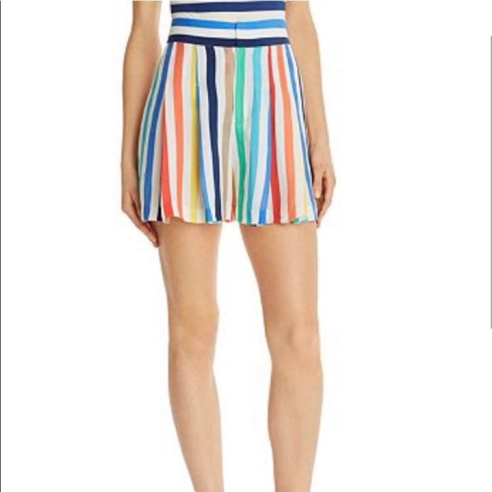 Alice + Olivia Rainbow Shorts in size 4